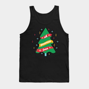 Oh Quaran Tree Funny 2020 Christmas Commemorative Tank Top